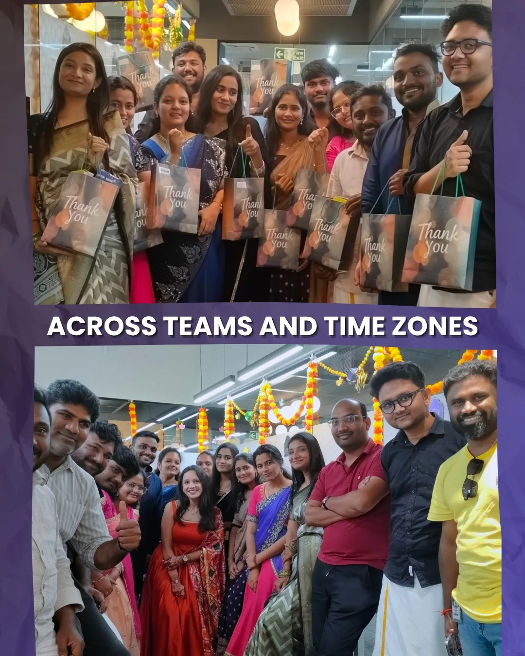 Infosprint global team collaboration across regions and time zones